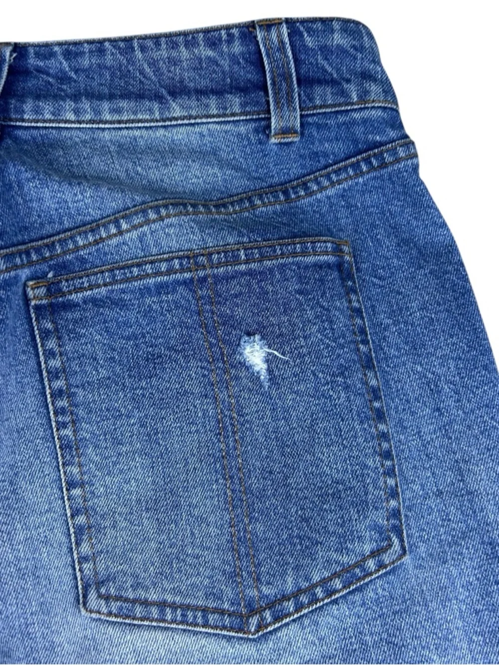 Hellessy High Rise Straight Leg Grosgrain Stripe Side Trim Jeans 28x29 Festival